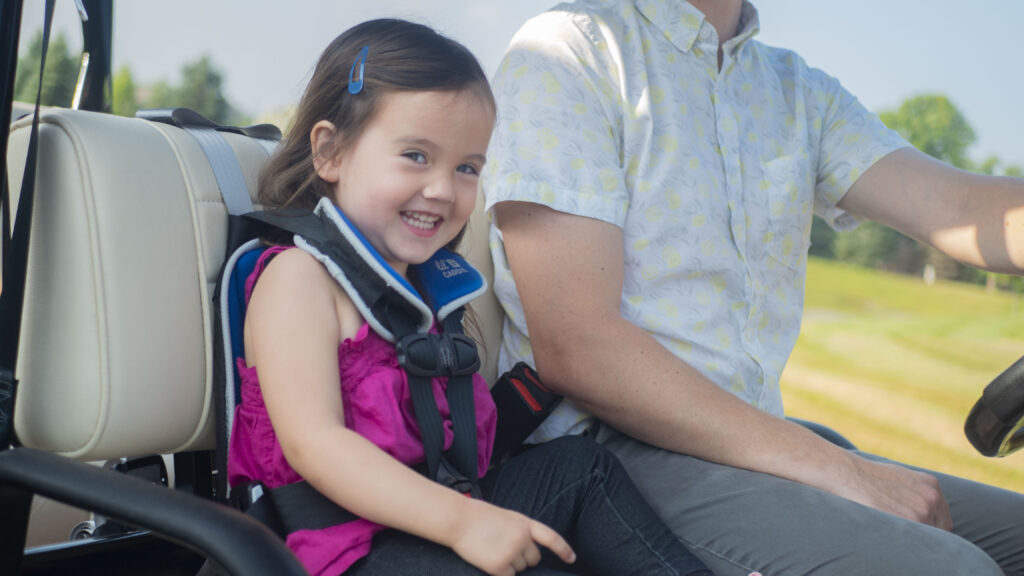 Lil Caddie Child Harness Golf Cart