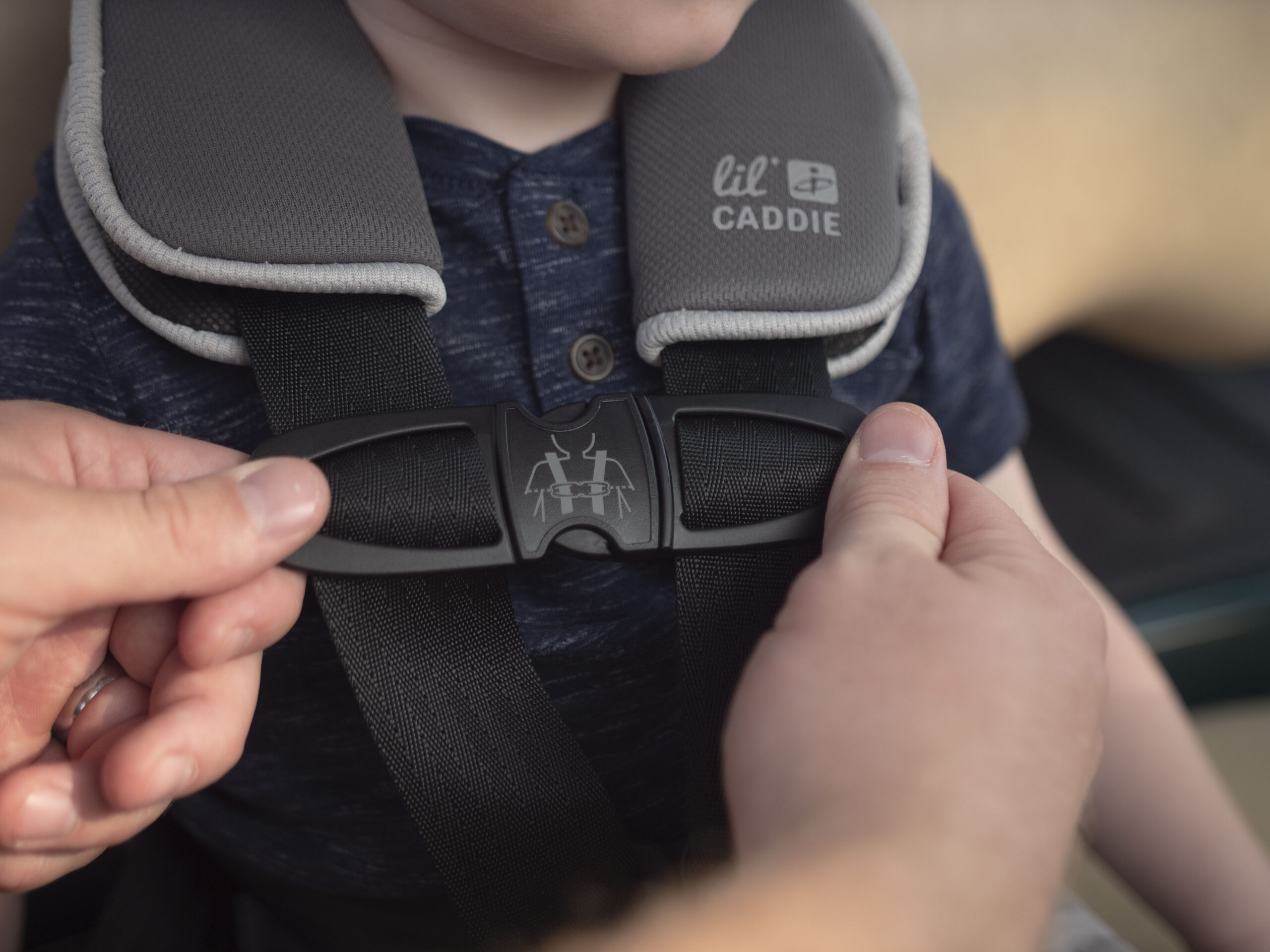 Lil Caddie Chest Clip Golf Cart